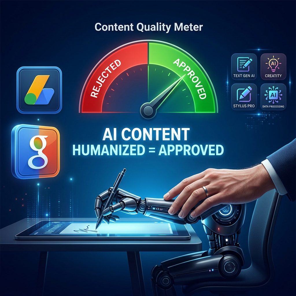 AI content and AdSense approval in 2026 – human editing makes AI content approvable