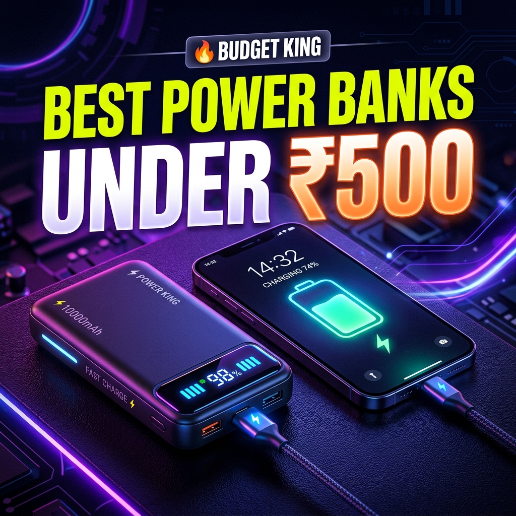 Best power banks under 500 in India 2025