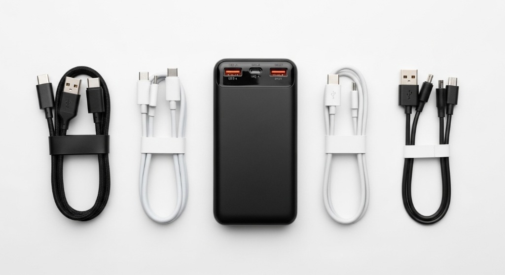 Lapcare Smart Tank dual output reliable power bank with cables