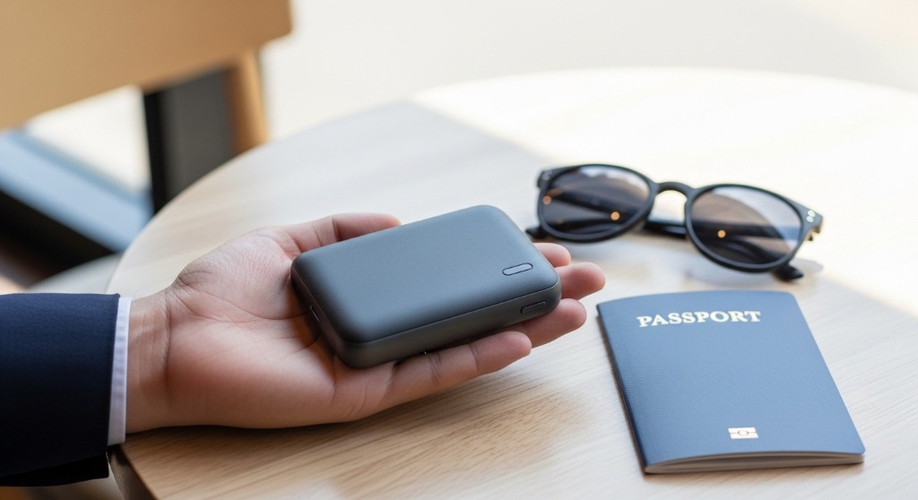 Compact power bank for travel